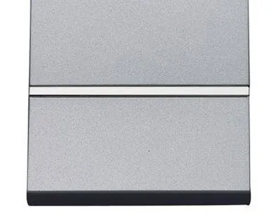 фото Механизм выключателя 1-кл. 1п 2мод. СП Zenit 16А IP20 с клавишей серебр. ABB 2CLA220100N1301