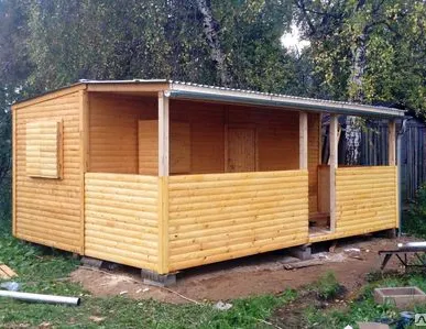 фото Дачный домик с верандой