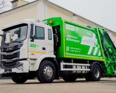 фото Мусоровоз с задней загрузкой СМ 16-03 на шасси JAC N200 (стандарт)