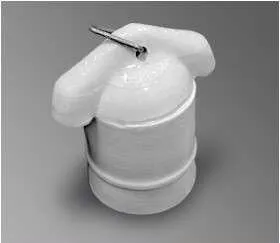 фото Патрон электрич. E27 подв. керам. ГОСТ УК02 Монашка