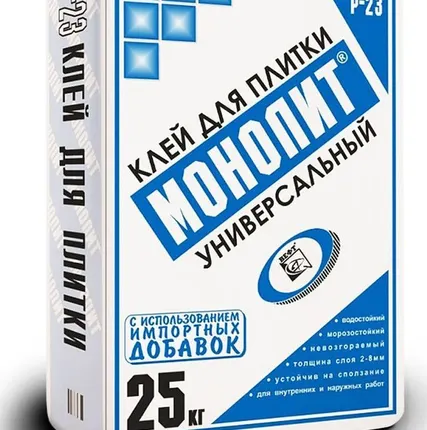 Фото №0 Клей для керамогранита Монолит