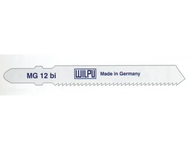 фото Пилки к лобзику MG12bi /T118BF, мет до 6 мм, алюм, пов. стойкость (5 шт.)
