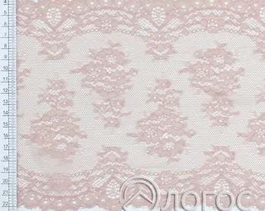 фото Кружево стрейч IS-259 180мм И, пыльная роза (св.розовый)