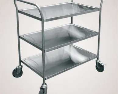 фото Тележка сервировочная 3-х уровневые