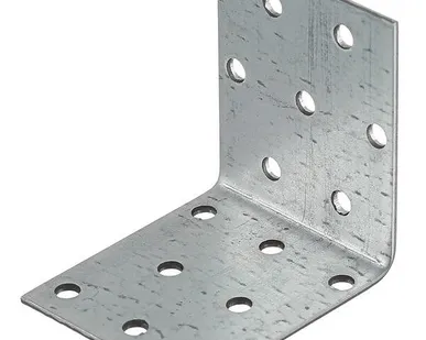 фото Уголок крепежный равносторонний 60х60х50х2.0мм оцинк. Невский Крепеж 824834