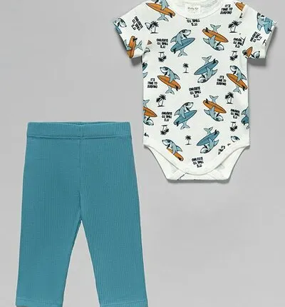 Фото №0 Комплект для мальчиков:Белый:80