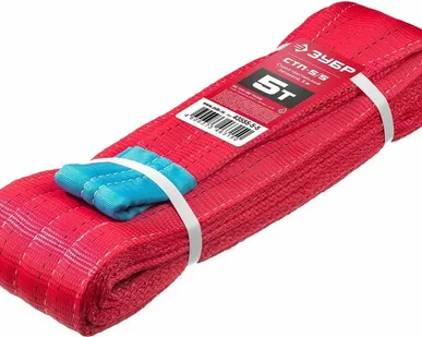 фото Строп текстильный СТПЛ 5т/5м ЗУБР