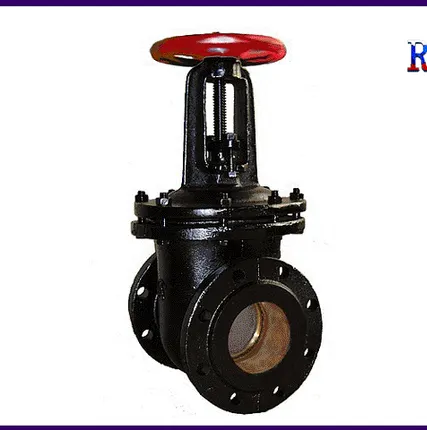 Фото №0 Задвижка чугунная клиновая 30ч6бр с выд. шпинделем с руч. упр. Ру10 ДУ 50 —