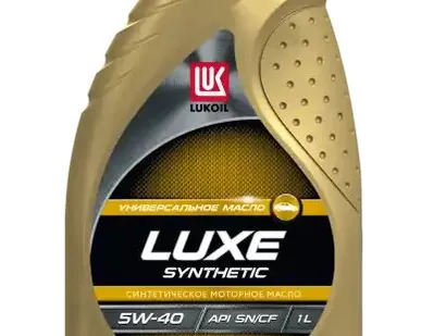 фото Моторное масло LUKOIL 207464 5W-40 синтетическое 1 л