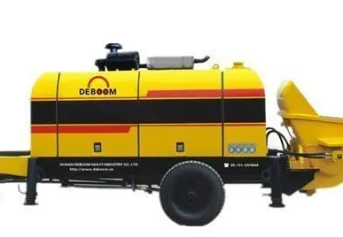 фото Бетононасос стационарный дизельный DEBOOM HBTS50-13-82B2R