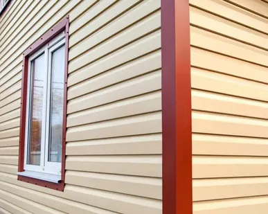 фото Металлический сайдинг "Корабельная доска"