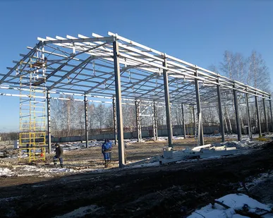 фото Металлические конструкции для сельского хозяйства