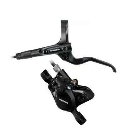 Фото №0 Дисковый тормоз Shimano MT201, BL(лев)/BR(передн), полимер. колодк., 1000мм, цв. черн.