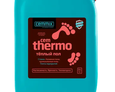 фото  Добавка для заливки теплых полов CemThermo