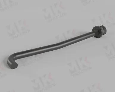 фото Болт фундаментный тип 1.2 М12х1000 мм ГОСТ 24379.1-2012 изогнутый