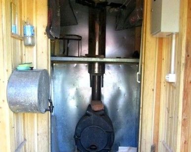 фото Бытовка с печкой на долгосрочную аренду