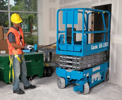 Фото №0 Ножничные электрические подъемники Genie GS1930 в аренду