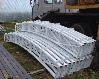 фото Фермы арочные