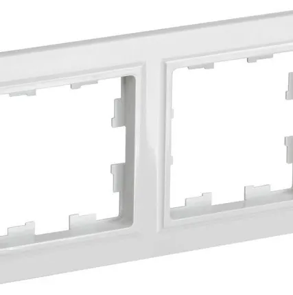 Фото №0 Рамка 2-м BRITE РУ-2-БрБ бел. IEK BR-M22-K01