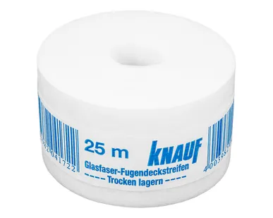 фото КНАУФ Лента д/швов стекловолокнистая 25м