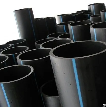 Фото №0 Труба полиэтиленовая 1000 мм газовая