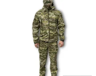 фото Костюм демисезонный Softshell куртка + штаны, расцветки мультикам