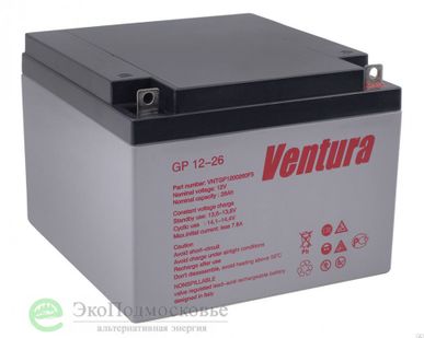 фото Аккумулятор Ventura GP 12-26