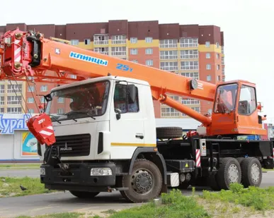 фото Автокран КЛИНЦЫ КС 55713-6К-2 на шасси МАЗ 6312 (25 тн.)
в