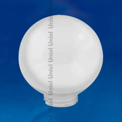 Фото №0 Шар UFP-R200A OPAL Рассеиватель в форме шара для садово-парковых светильников. Диаметр - 200мм. Тип соединения с крепежным элементом - резьбовой. Материал - САН-пластик. Цвет - молочный. TM Uniel