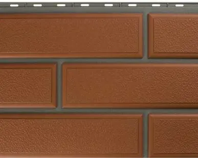 фото Фасадная панель Камень Венецианский (терракотовый)