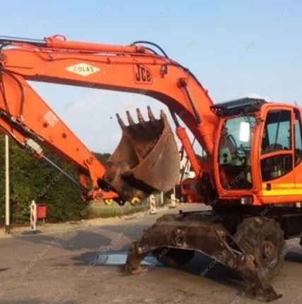 Фото №0 Аренда колесного экскаватора JCB JS 160W, Воронеж