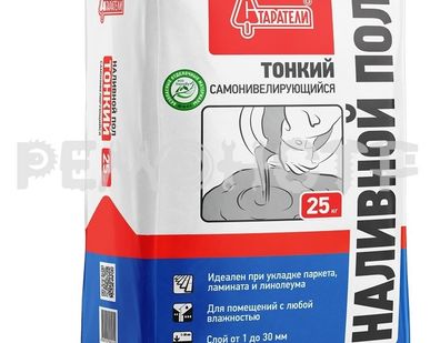 фото Наливной пол 25кг ТОНКИЙ Старатели (63) П