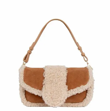 Фото №0 Коньячная замшевая сумка Кортина TJ COLLECTION YB 5232034 CGS