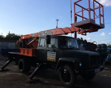 фото Услуги Аренда Заказ Автовышки в Подольске