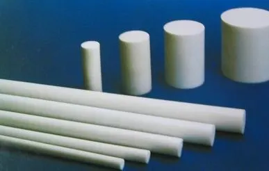 фото Фторопласт стержень Ф 40 мм (~1000 мм, ~3,0 кг) экструзионный