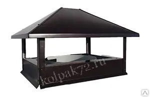 Фото №0 Дымник (флюгарка) на трубу №1 (390*520мм)