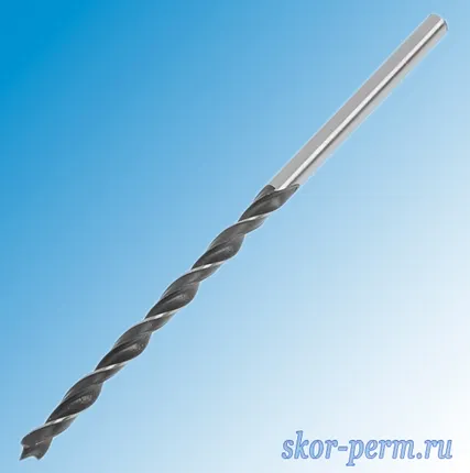 Фото №0 Сверло по дереву 12х300 мм, цилиндрический хвостовик