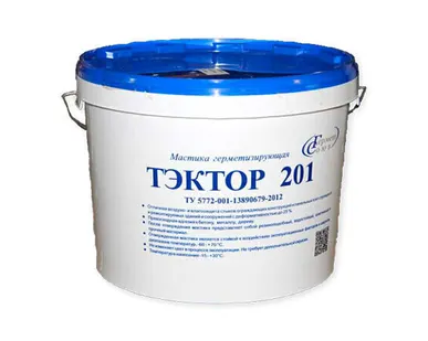 фото Двухкомпонентная герметизирующая мастика ТЭКТОР® 201 по ТУ 5772-001-13890679-2012