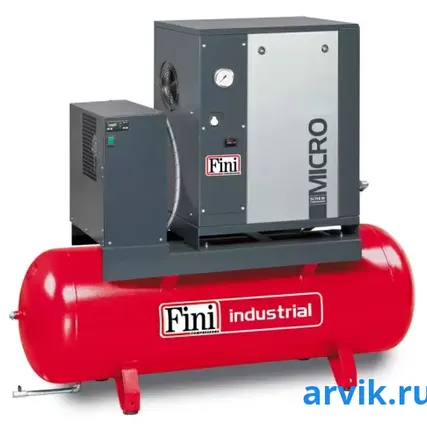 Фото №0 Винтовой компрессор на ресивере с осушителем FINI MICRO SE 4.0-10-200-ES