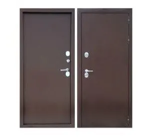 фото Дверь входная с терморазрывом Термо-М1 металл/металл, Медь 2050х960мм, ПРАВАЯ