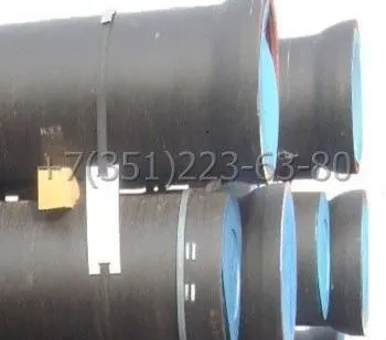 фото Труба чугунная 1400 ВЧШГ ЧК канализационная