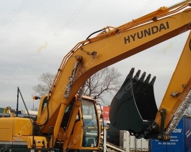 фото Аренда колесного экскаватора Hyundai R210W-9S, Домодедово