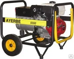 фото Бензогенератор Ayerbe AY 5000 H с ручным запуском
