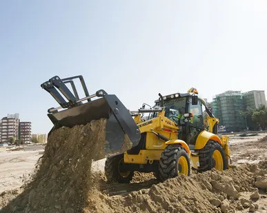 фото Выкуп экскаватора-погрузчика JCB
