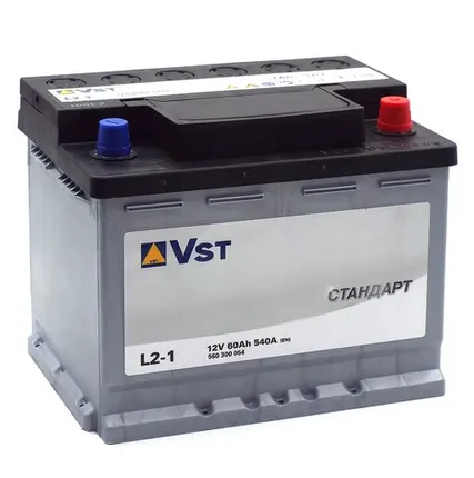Фото №0 Аккумулятор VST Стандарт L2-1 60 Ач о.п.