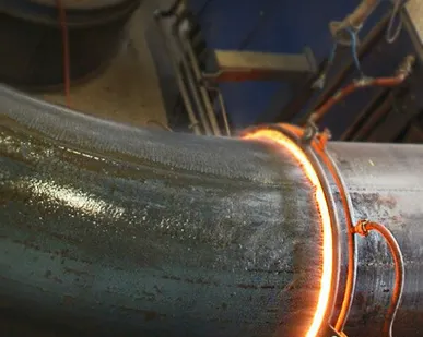 фото Индукционная гибка труб