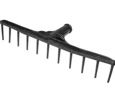 фото Грабли сенные 12 зубцов без черенка, пластмассовые