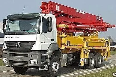 фото Услуги аренды автобетононасоса