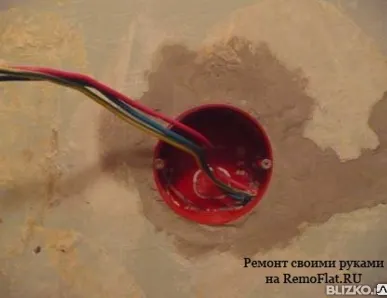 фото Подготовка гнезд для электроустановочных изделий