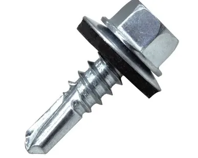 фото Саморез кровельный по металлу сверло №3 STALMAX LSR-M 5,5х32 с EPDM шайбой оцинкованная сталь